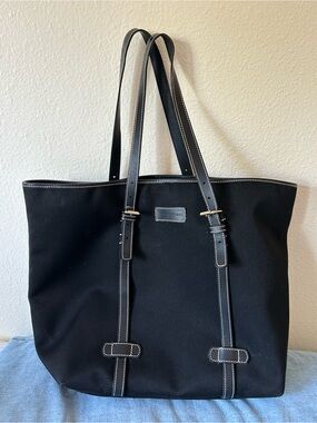 Dooney & Bourke Black Canvas Tote